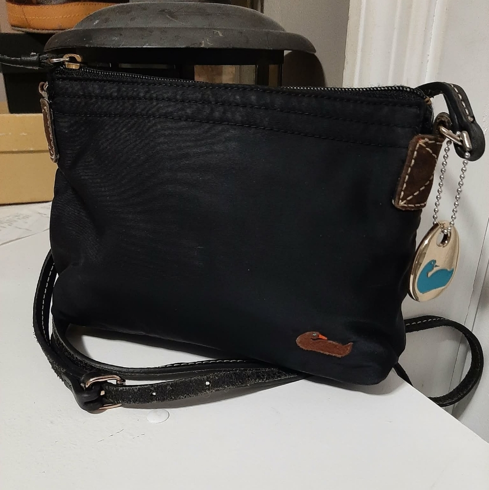 DOONEY & BOURKE Vintage & Retired Y2K/2002 Mini Nylon Crossbody Pouchette
